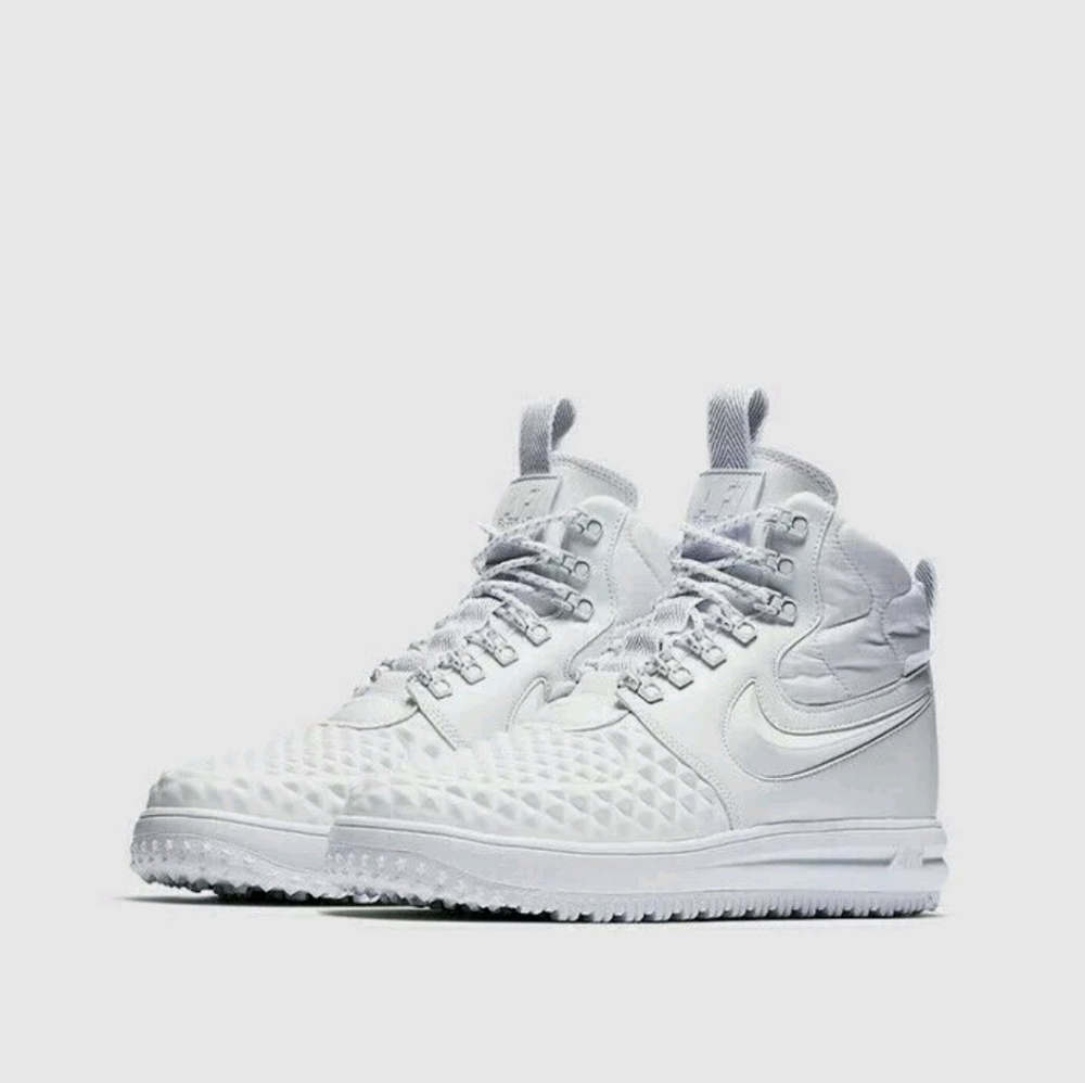 Lunar Force 1 Duckboot 'Triple White'